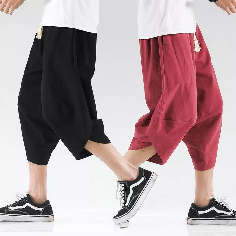 HEWITTISD Men's Harem Pants