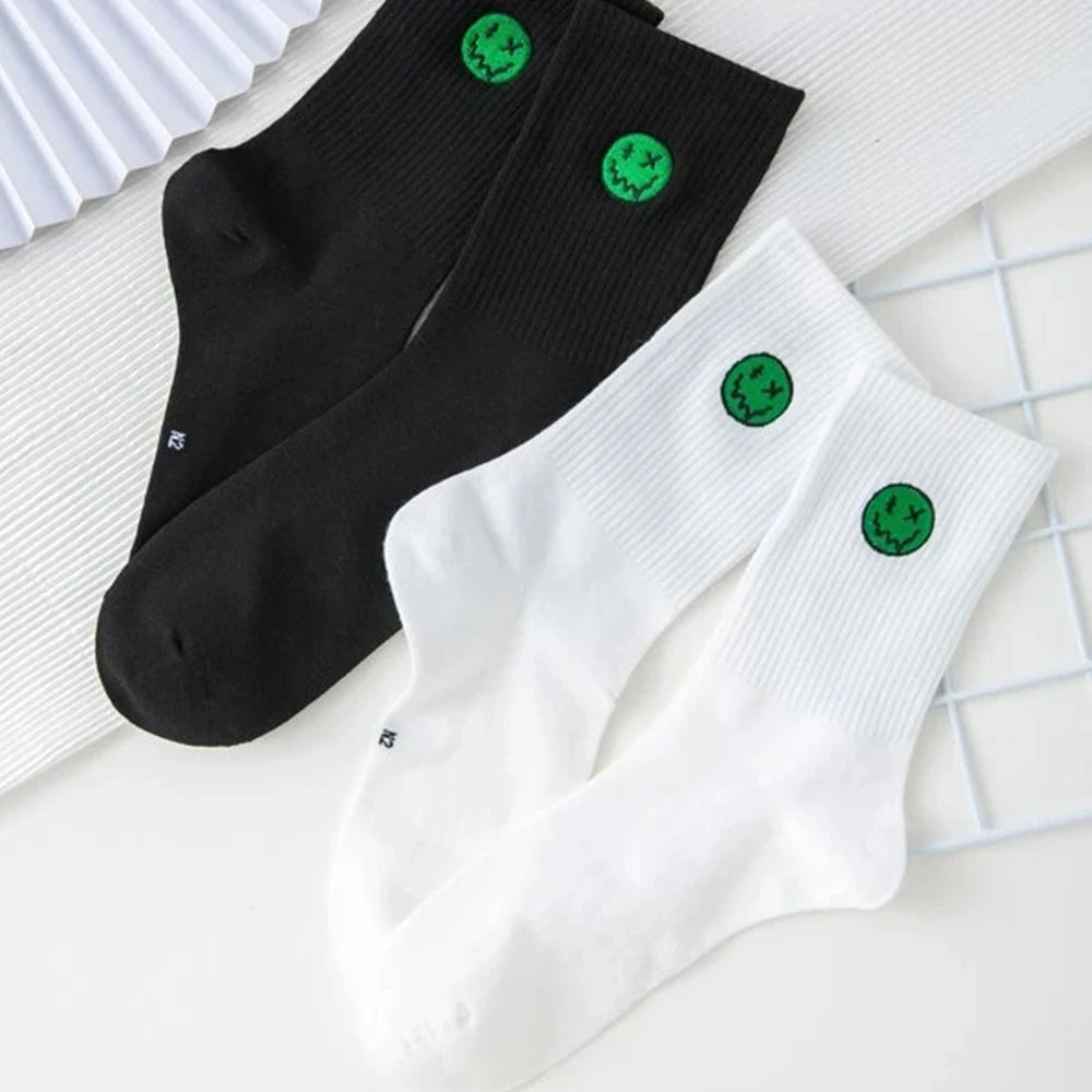 DISTORT SMILING FACE Men's Socks