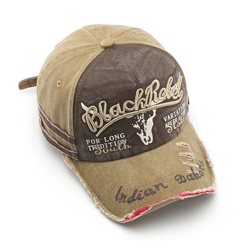 BLACK REBEL SOUTH STATE Men's Baseball Cap