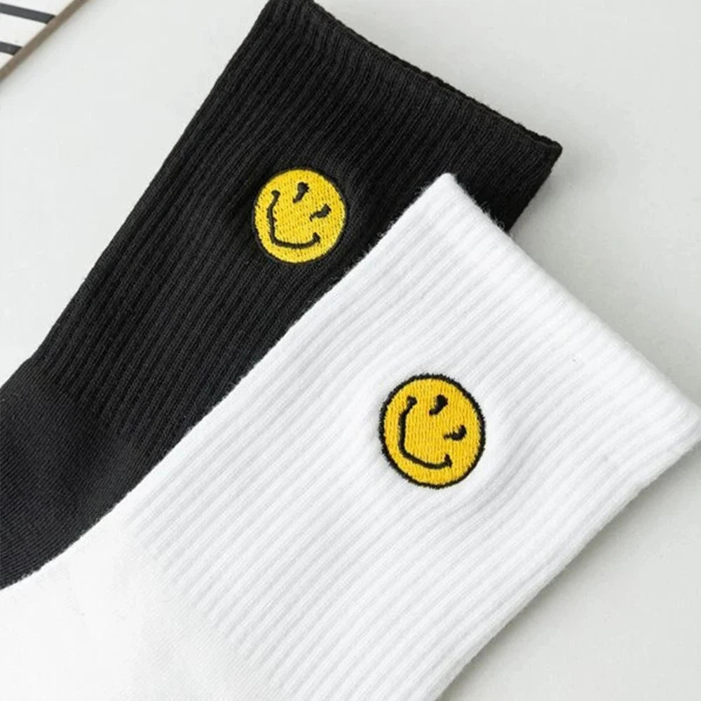 DISTORT SMILING FACE Men's Socks